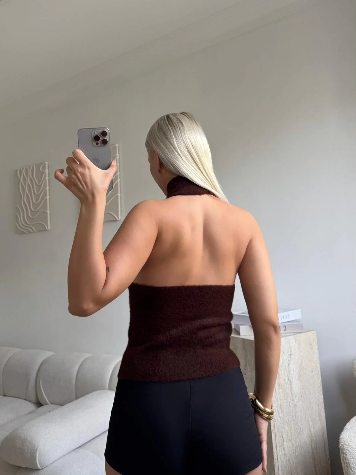 Balıkçı Yumoş Crop - KAHVE