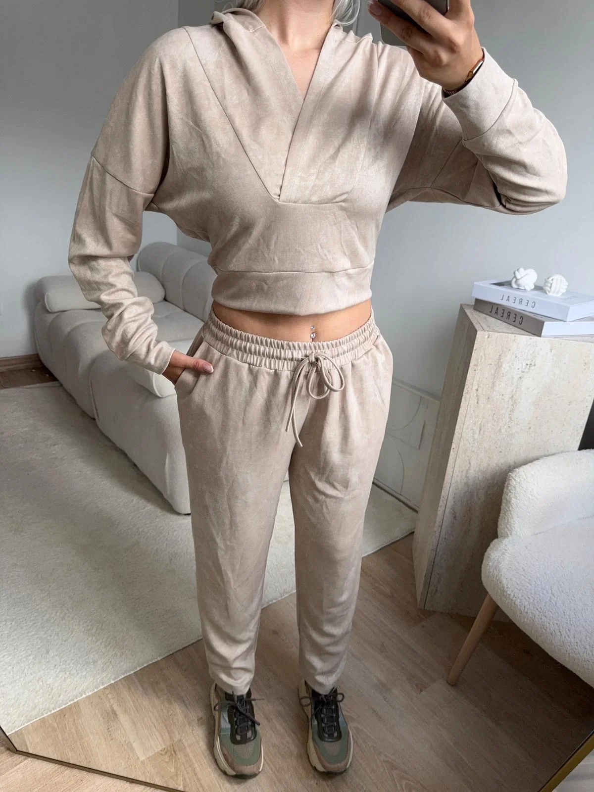 Batik Modal İkili Takım - BEJ