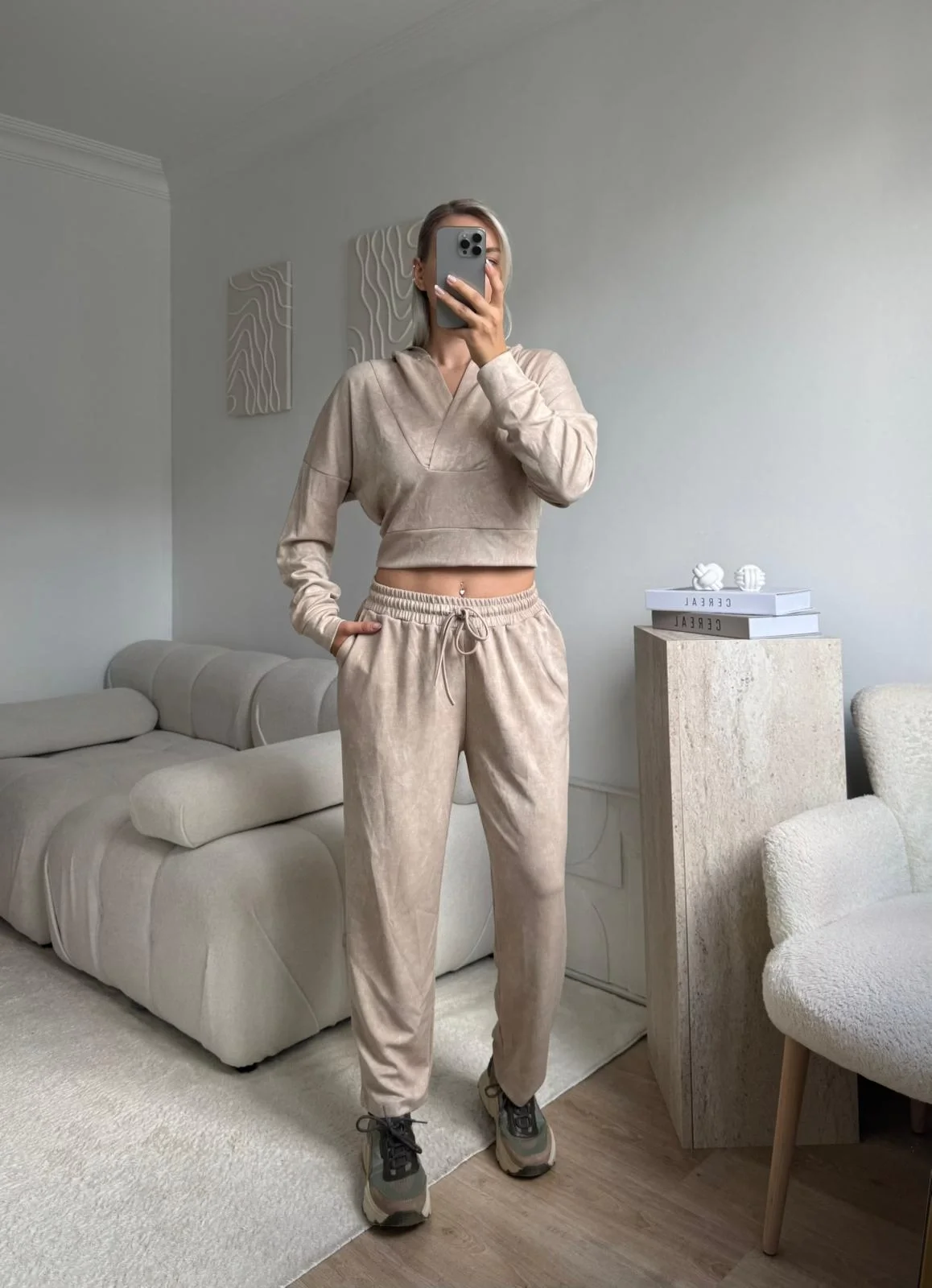 Batik Modal İkili Takım - BEJ