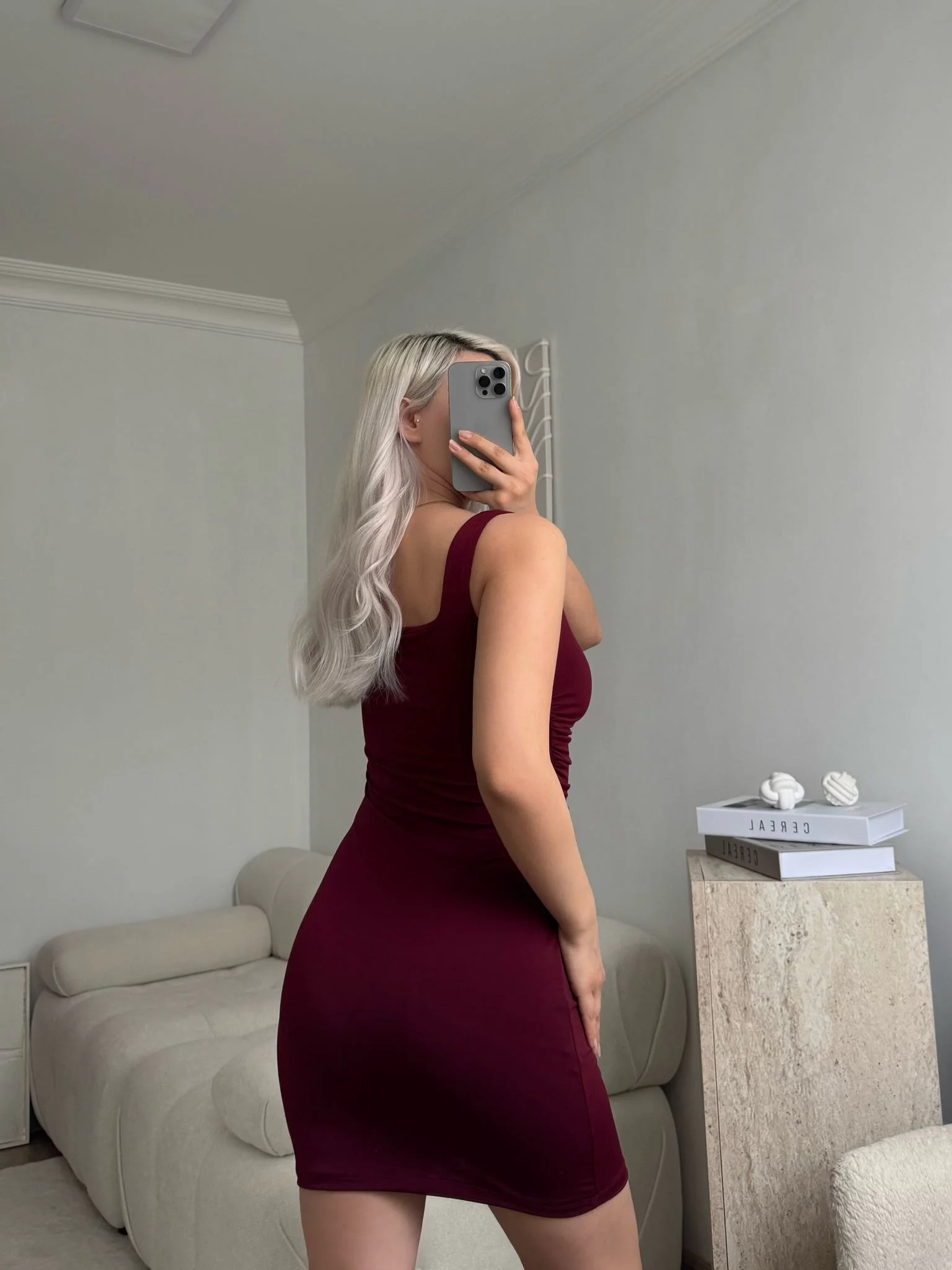 Büzgü Detaylı Mini Elbise - MÜRDÜM