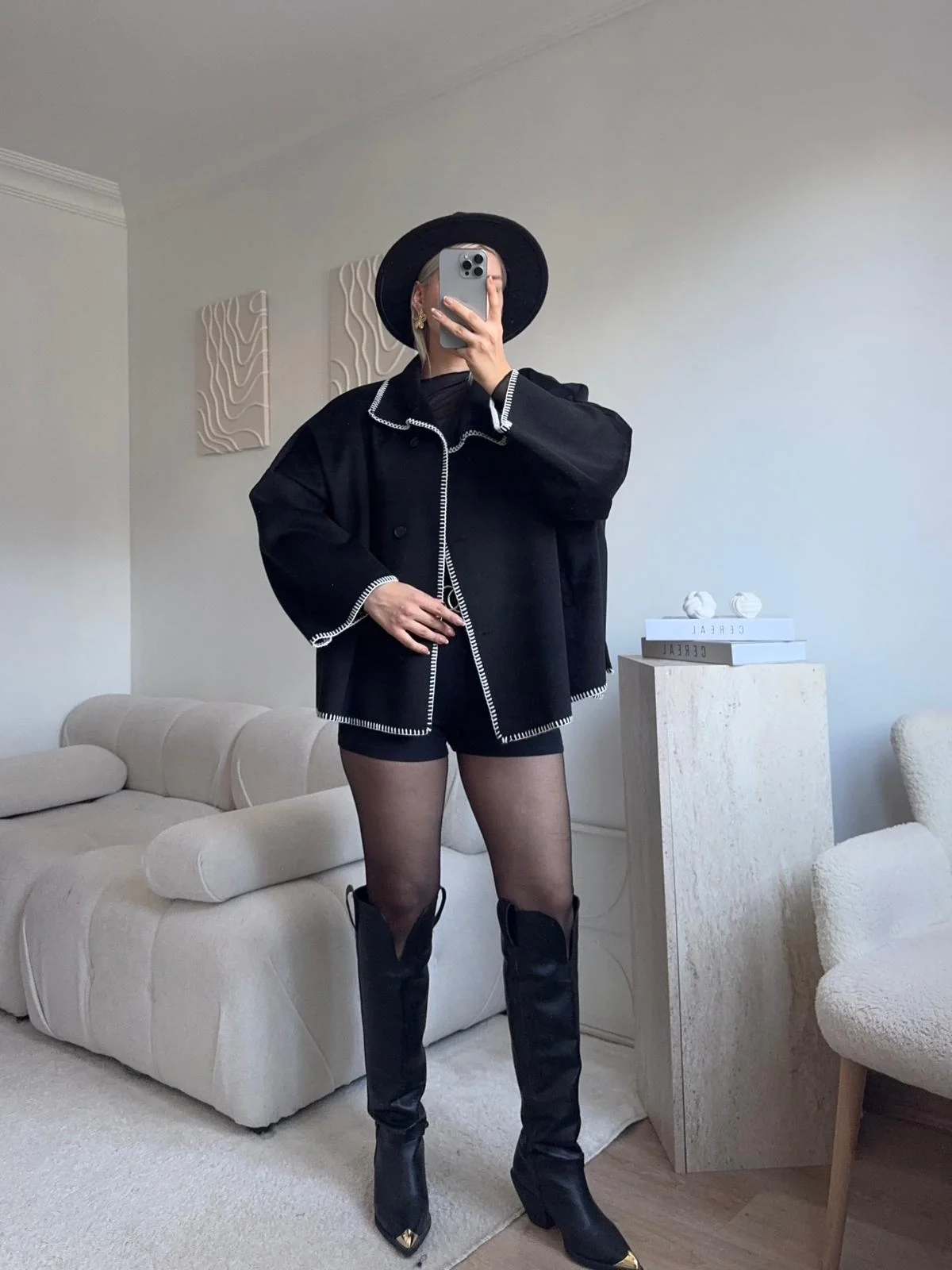 Contrast Oversize Kaban - SİYAH