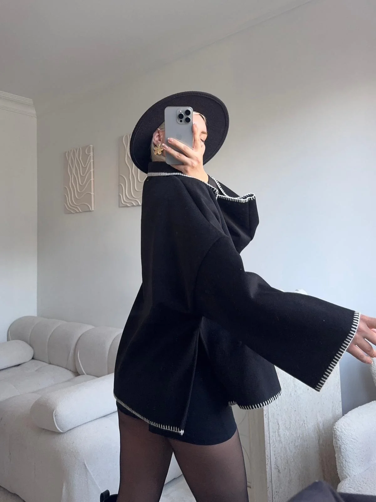 Contrast Oversize Kaban - SİYAH