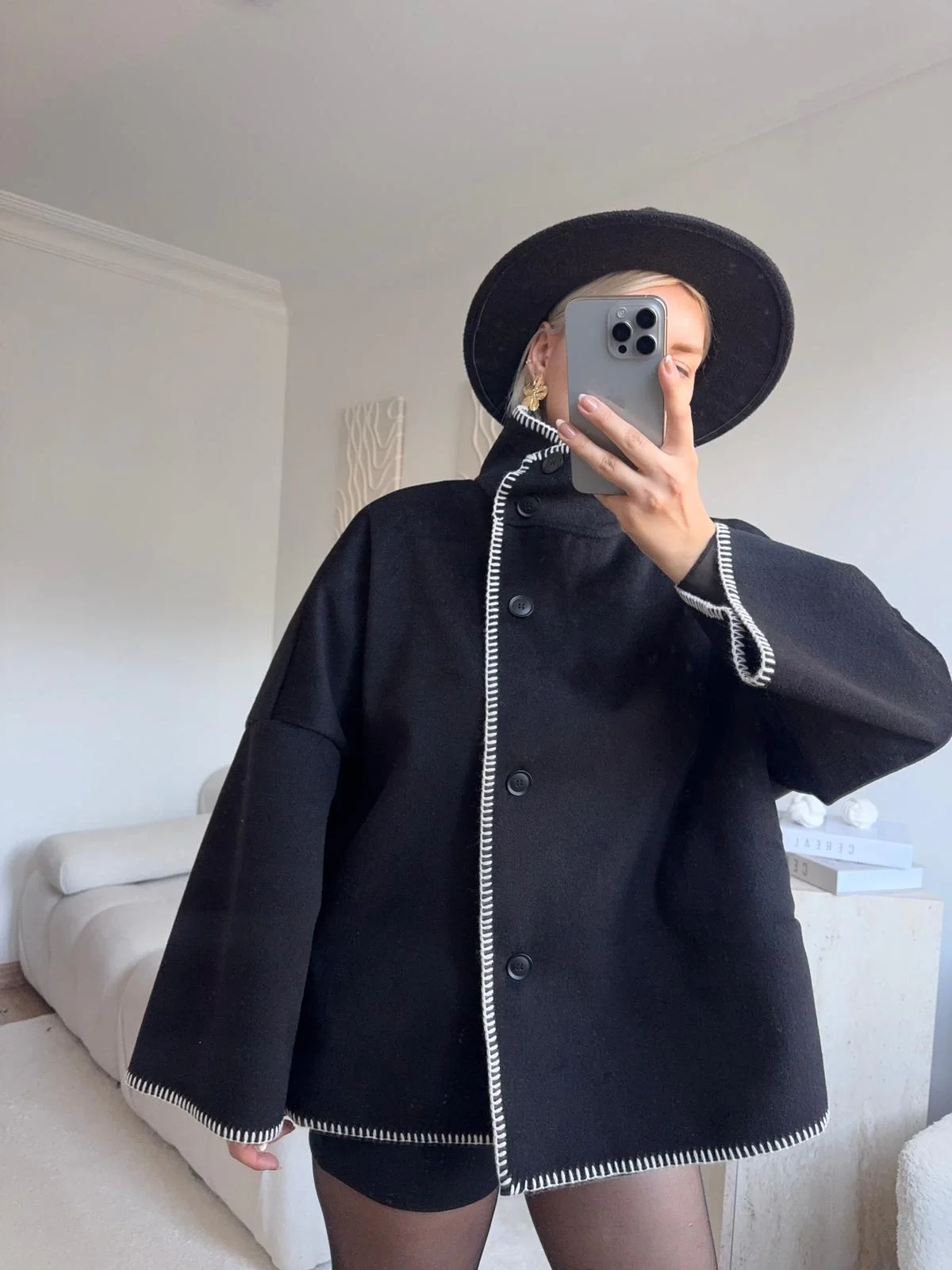 Contrast Oversize Kaban - SİYAH