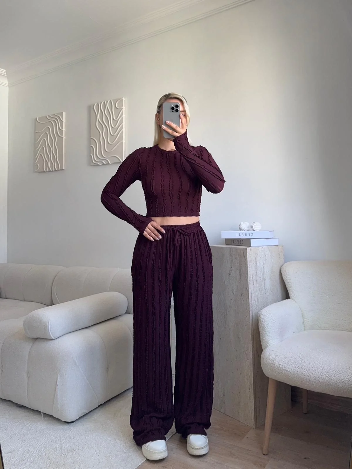 Fitilli Ters Dikiş İkili Takım - MÜRDÜM