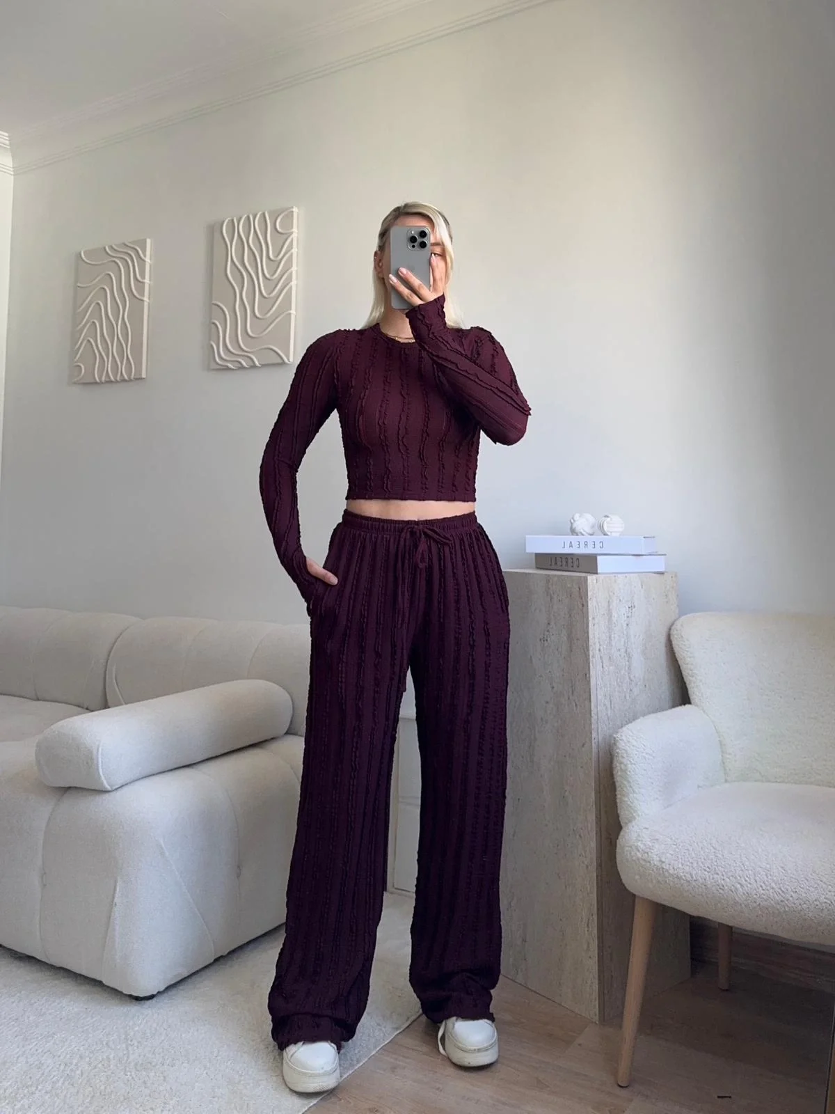 Fitilli Ters Dikiş İkili Takım - MÜRDÜM