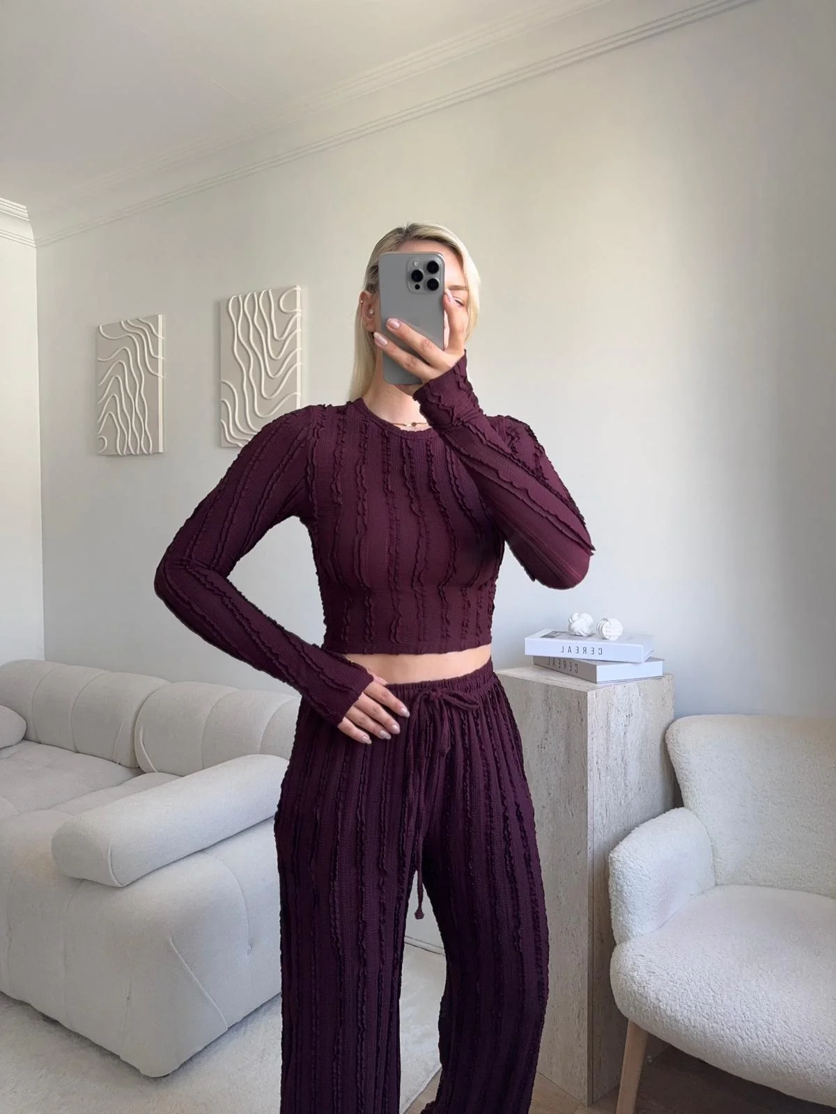 Fitilli Ters Dikiş İkili Takım - MÜRDÜM