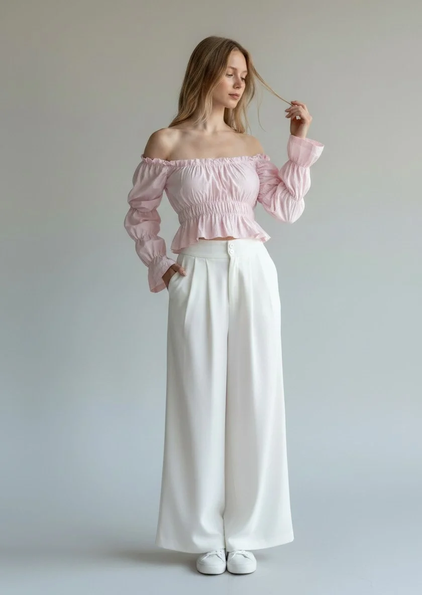 Gipeli Madonna Bluz - PEMBE