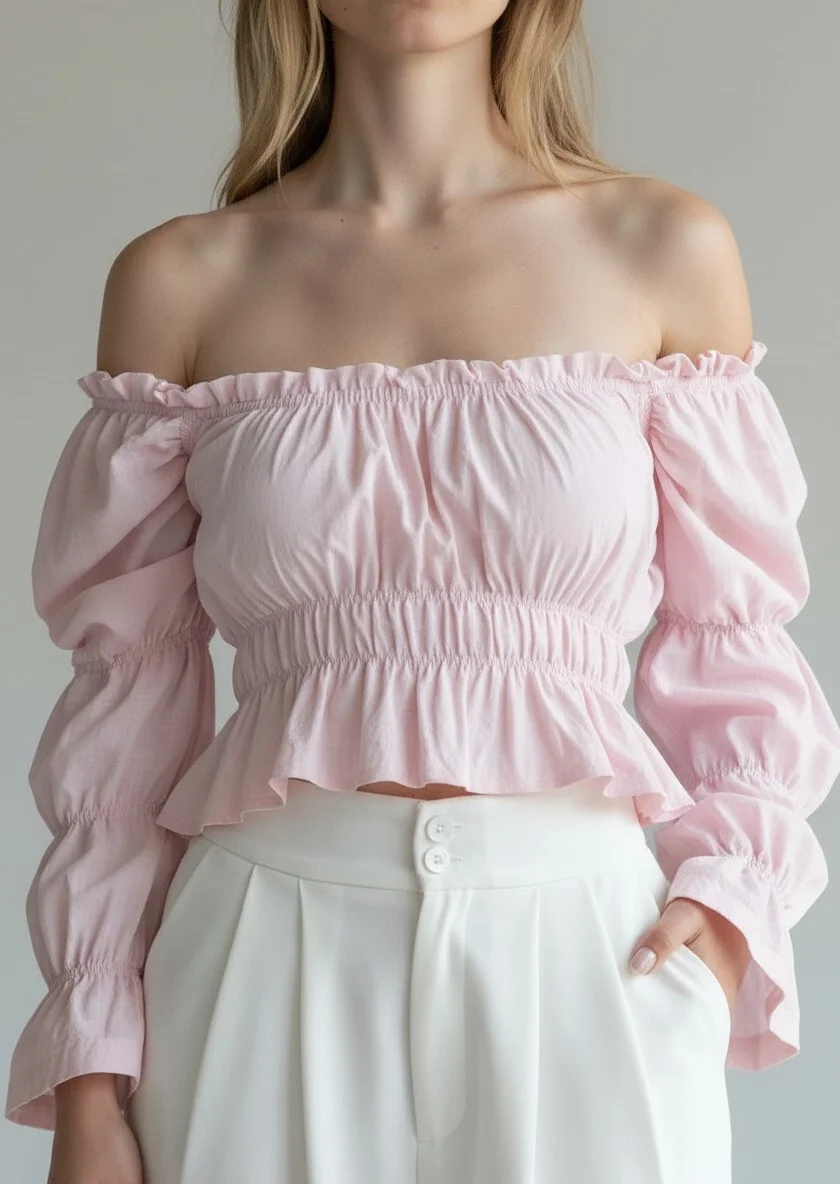 Gipeli Madonna Bluz - PEMBE