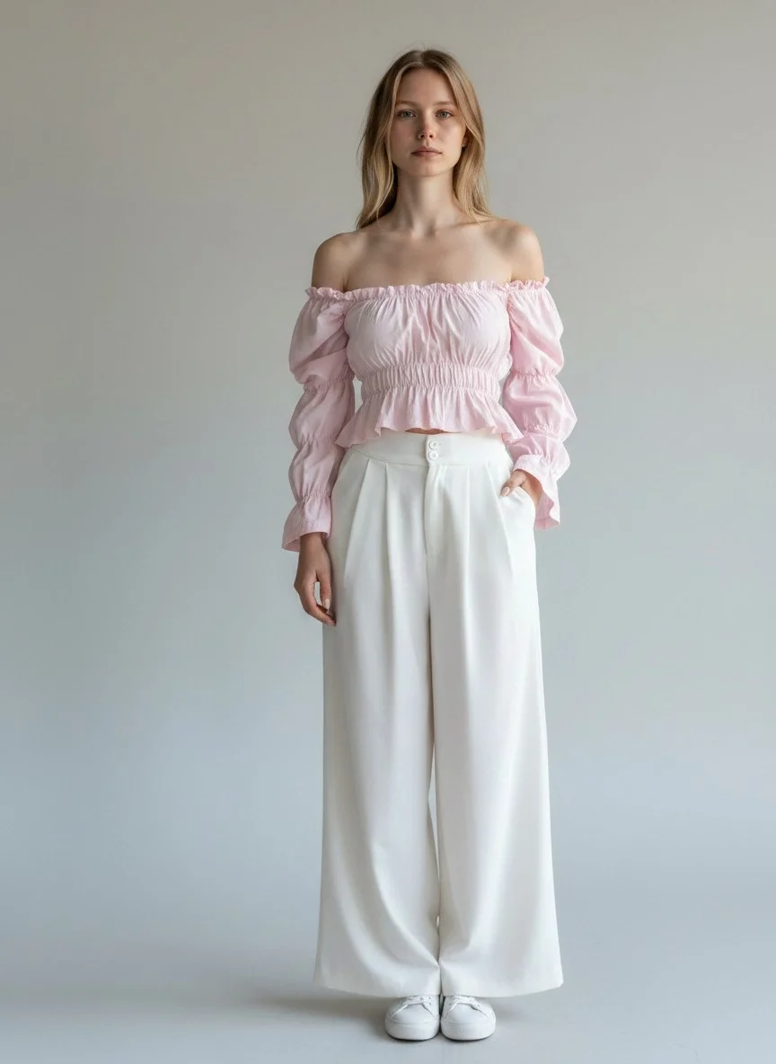 Gipeli Madonna Bluz - PEMBE