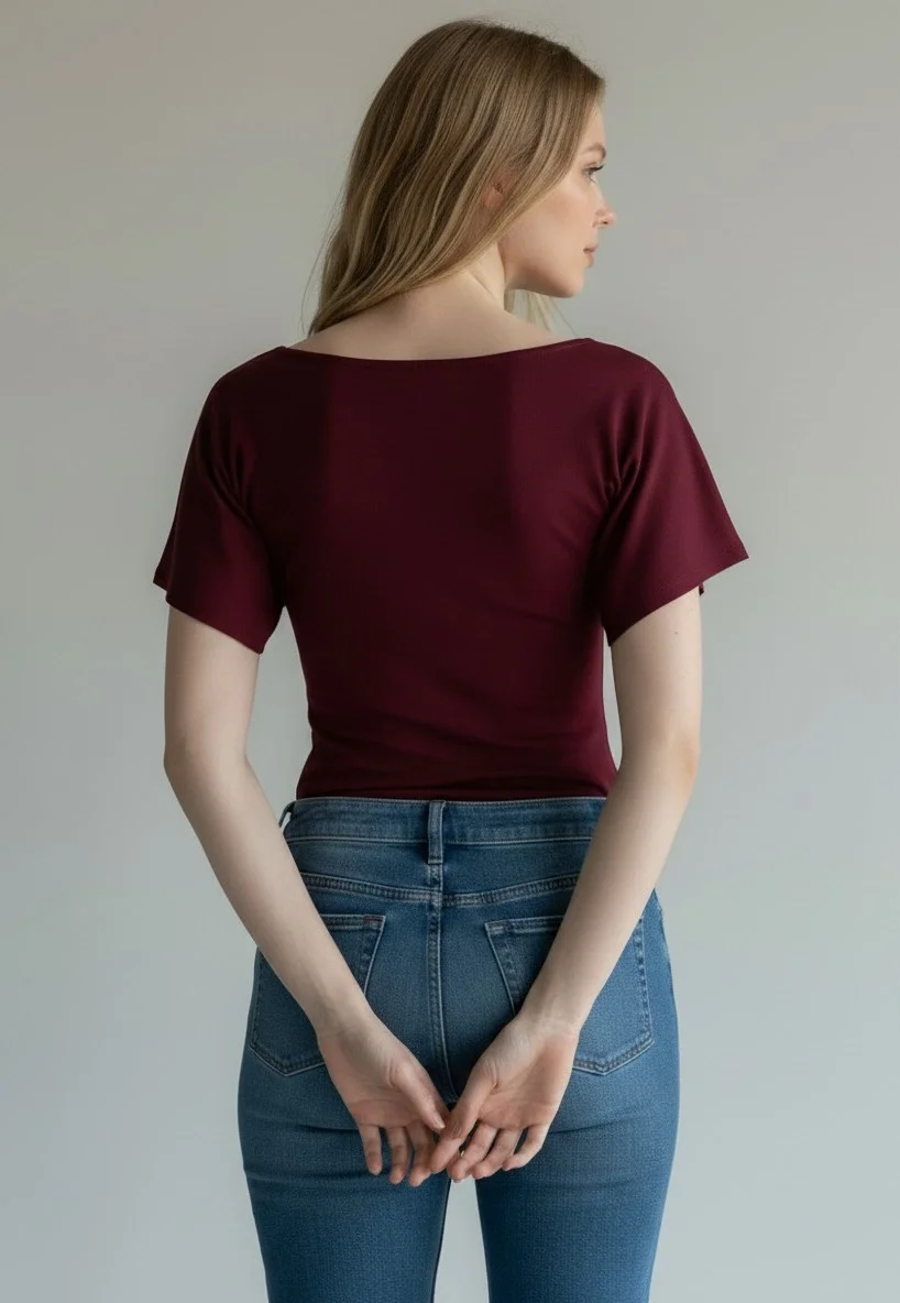 OYS Yarasa Kol Bluz - BORDO