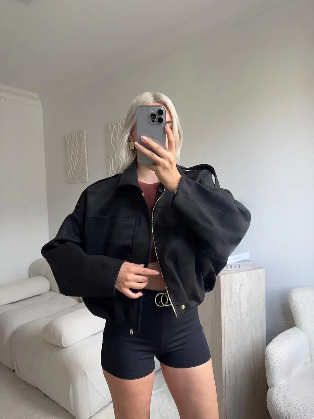 Premium Oversize Ceket - SİYAH