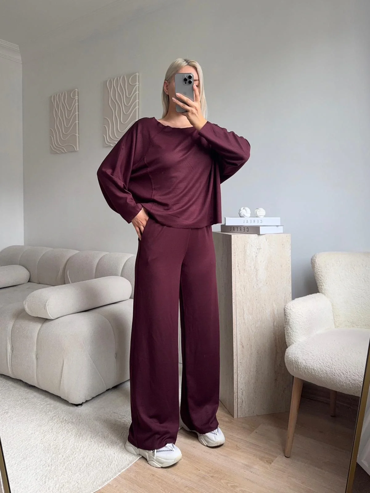 Soft Mood Takım - BORDO