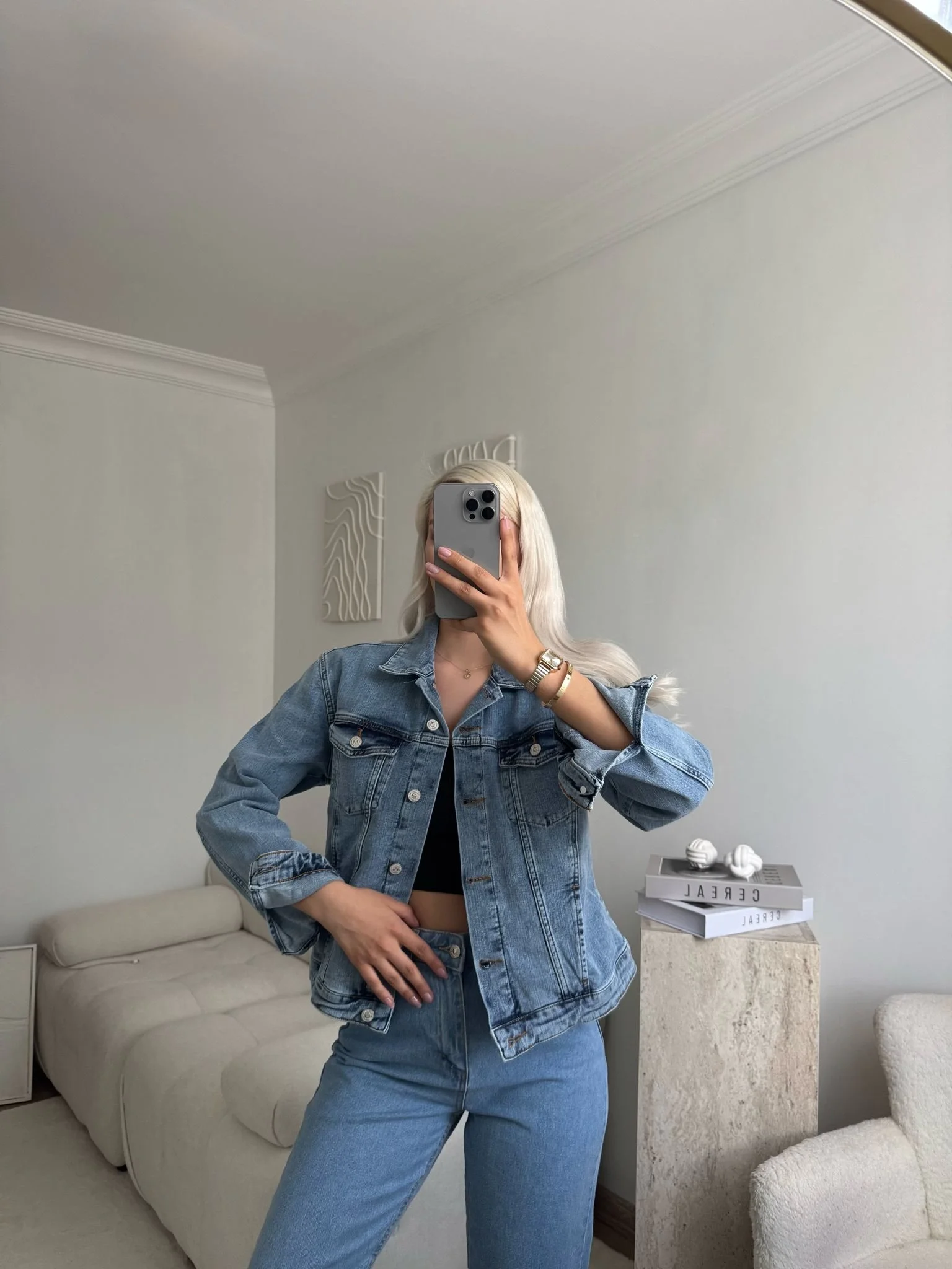 True Blue - Denim Ceket