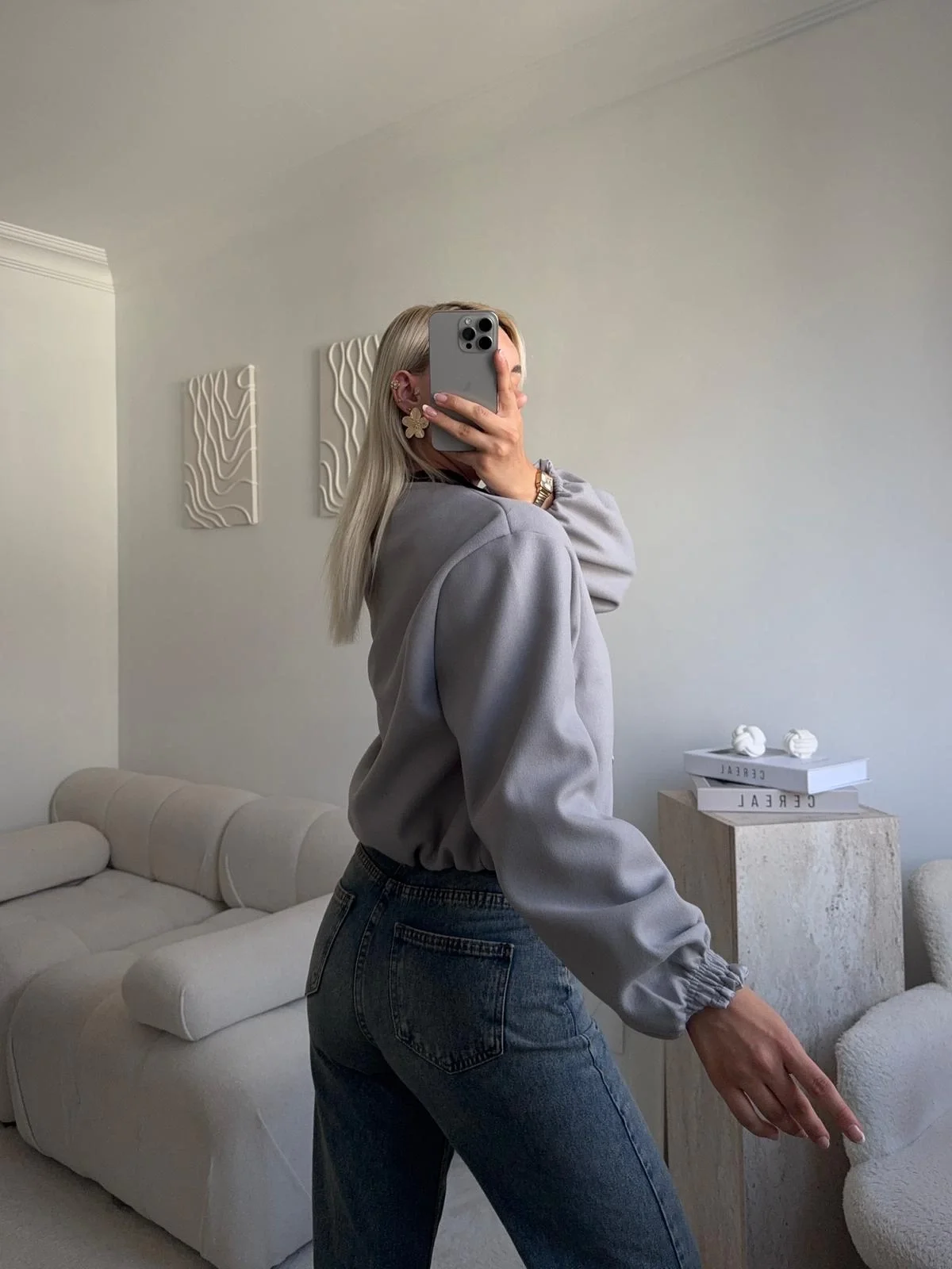 ZR Bomber Kaşe Ceket - GRİ