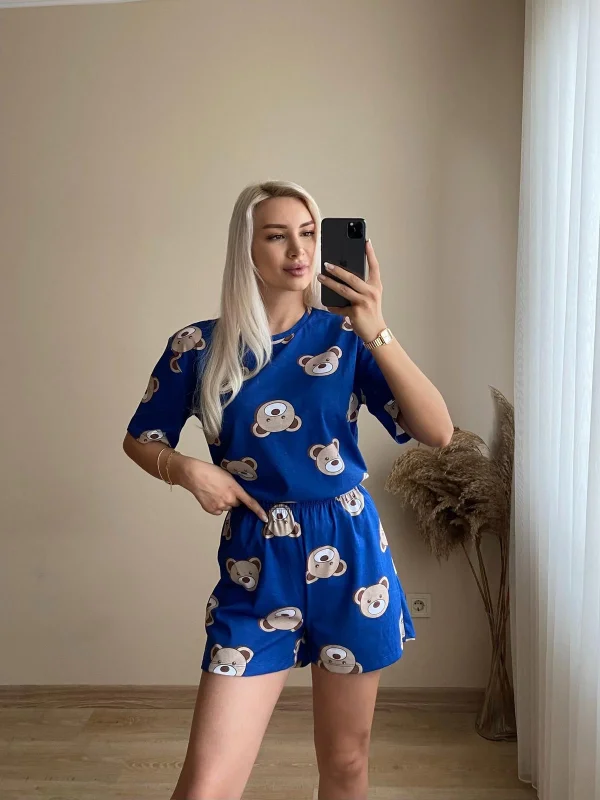 Ayıcıklı Pijama Takımı