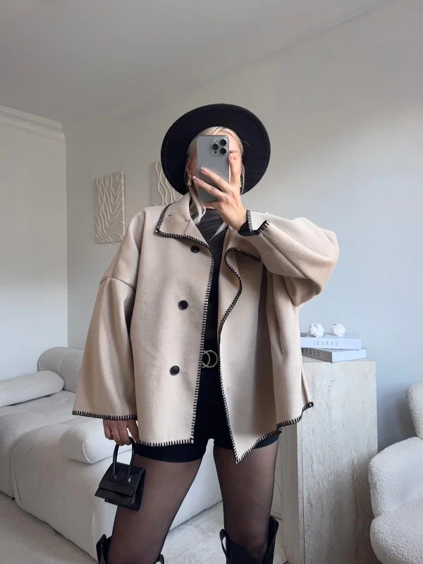 Contrast Oversize Kaban - BEJ