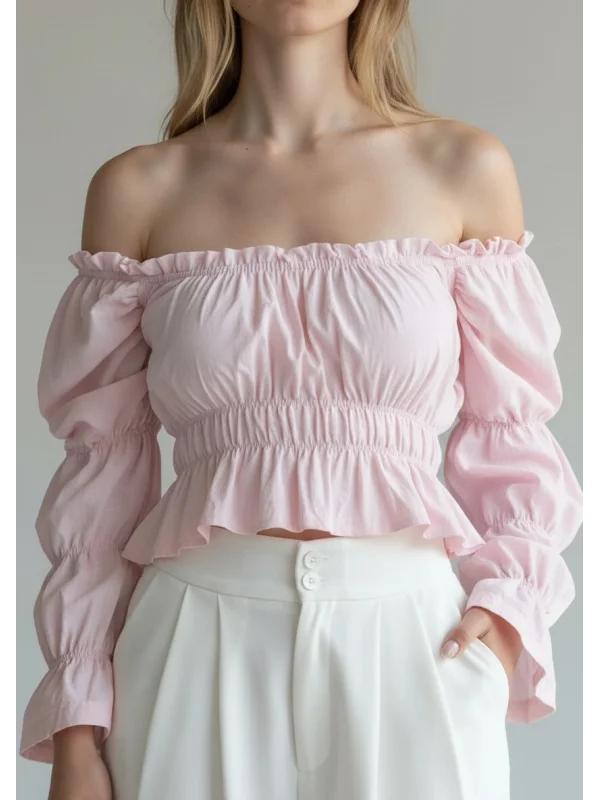 Gipeli Madonna Bluz - PEMBE