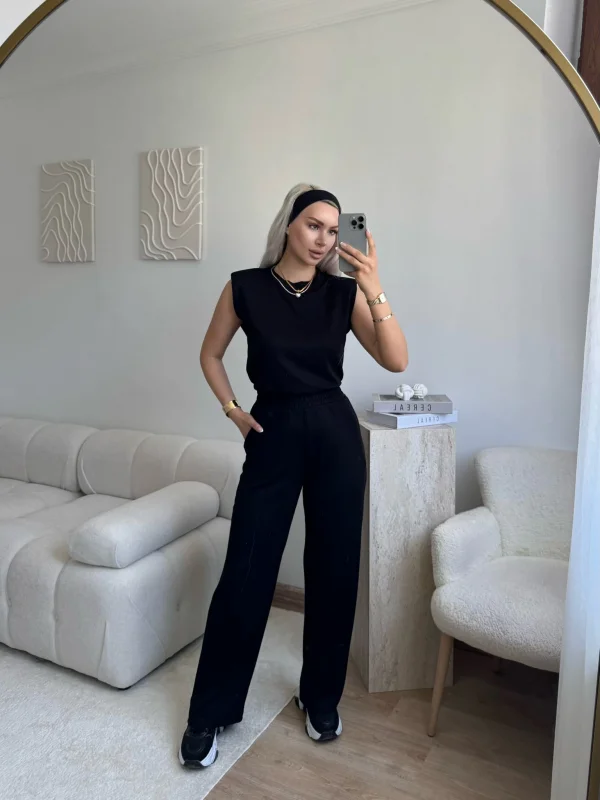 Vatkalı Modal Takım - SİYAH