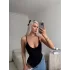 Bella Tül Detay Bodysuit - SİYAH