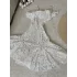 Dantel Bikini Üstü Elbise - BEYAZ