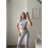 BSK Basic Crop & Taytlı Takım - GRİ