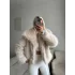 Kısa Premium Kürk - BEJ