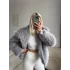 Kısa Premium Kürk - GRİ