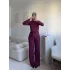 Modal Bel Kuşak İkili Takım - BORDO