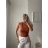 Omuz Burgu Crop - ŞEFTALİ