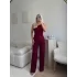 Omuz Tokalı Sandy Takım - BORDO
