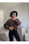 ZR Bomber Kaşe Ceket - LEOPAR