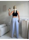 Oversize Eşofman Altı - GRİ