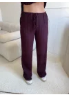 Dik Yaka Asimetrik Bluz Takım - MÜRDÜM