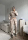 Batik Modal İkili Takım - BEJ