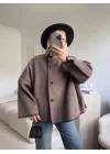 Contrast Oversize Kaban - KAHVE