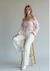 Gipeli Madonna Bluz - PEMBE