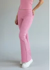 Halter Crop Pantolon Takım - PEMBE