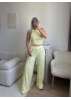 Halter Fitilli İkili Takım - SARI