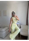 Halter Fitilli İkili Takım - SARI