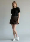 Mini Balon Etek - KAHVE