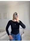 Nova Basic Fit Bluz - SİYAH