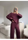 Soft Mood Takım - BORDO