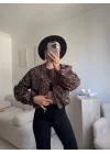 ZR Bomber Kaşe Ceket - LEOPAR