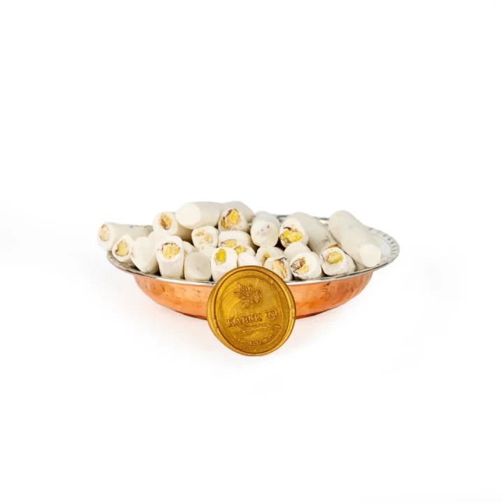 Sütlü Antep Fıstıklı Fitil Lokum