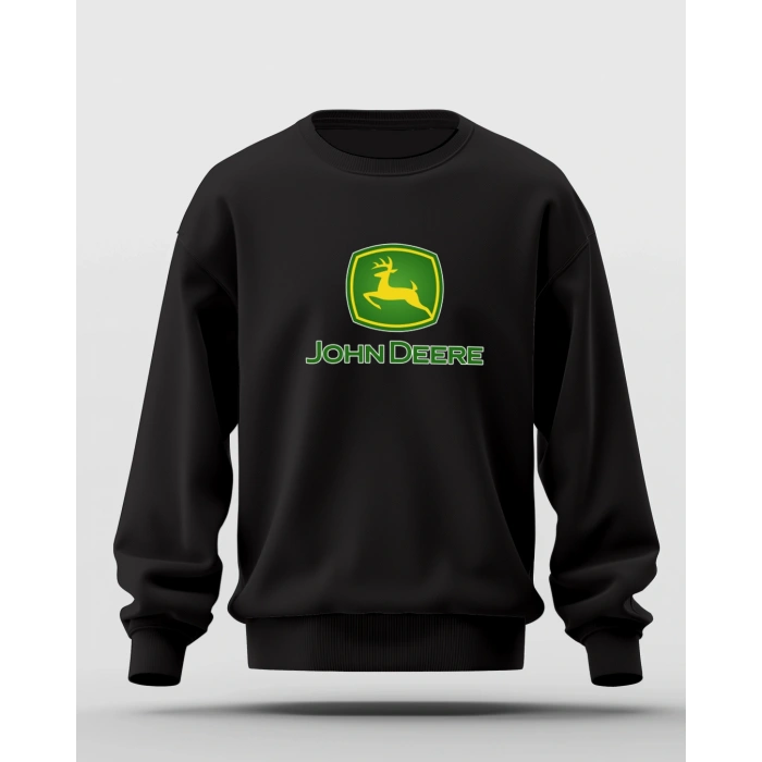 John Deere Traktör Baskılı Sweatshirt -TM2002