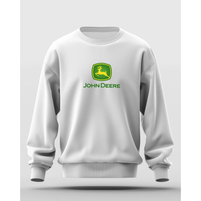 John Deere Traktör Baskılı Sweatshirt -TM2002
