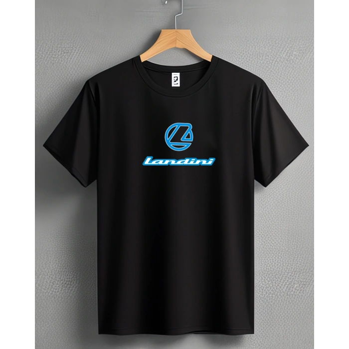 Landini Traktör Baskılı Sıfır Yaka Tişört -TM2008