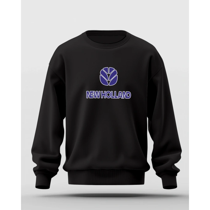 New Holland Traktör Baskılı Sweatshirt -TM2004