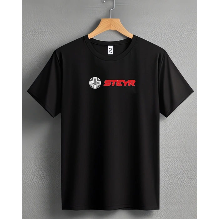 Steyr Traktör Baskılı Sıfır Yaka Tişört -TM2026