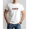 Case Traktör Baskılı Sıfır Yaka Tişört -TM2005